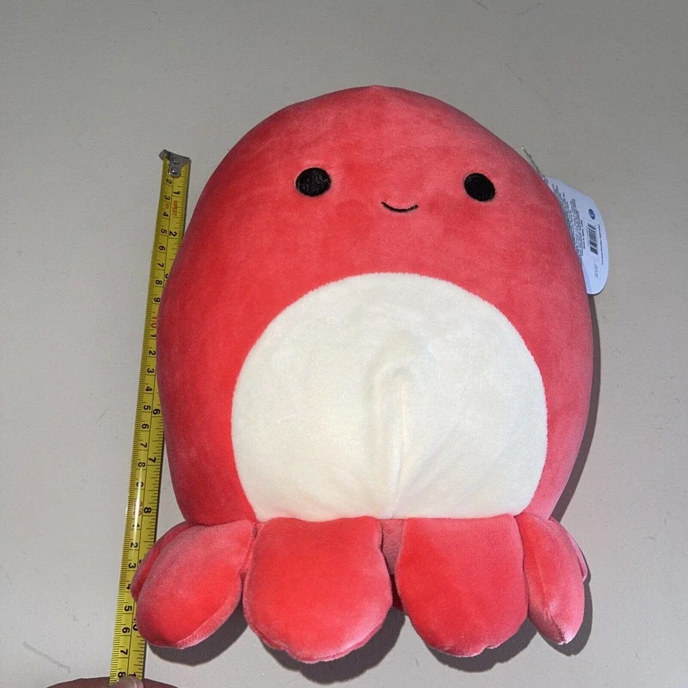 Squishmallows 8 Inch Veronica the Red Octopus Strawberry 2021 Kelly Toy New!